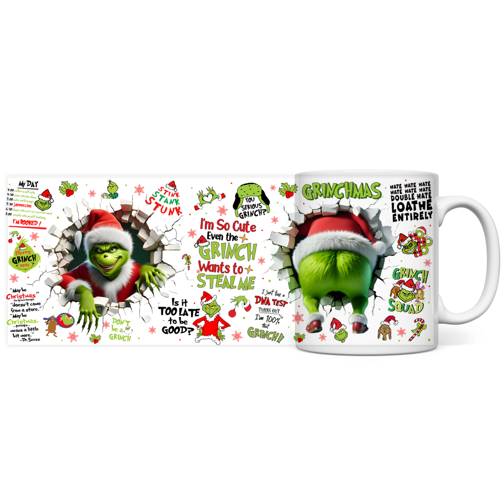 Panorama Tasse "Grinchmas"
