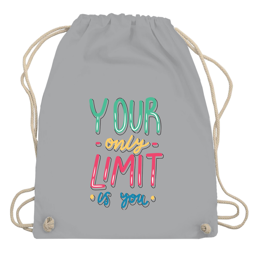 Turnbeutel "your only limit is you"