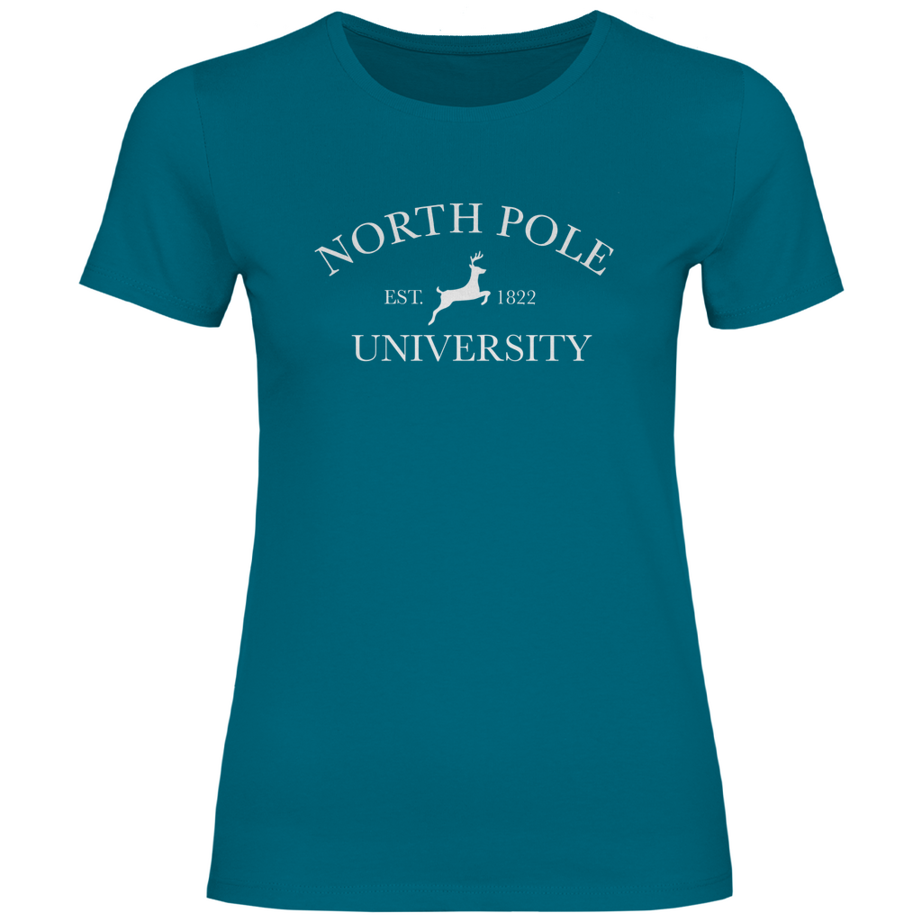 Damen T-Shirt "North Pole University"