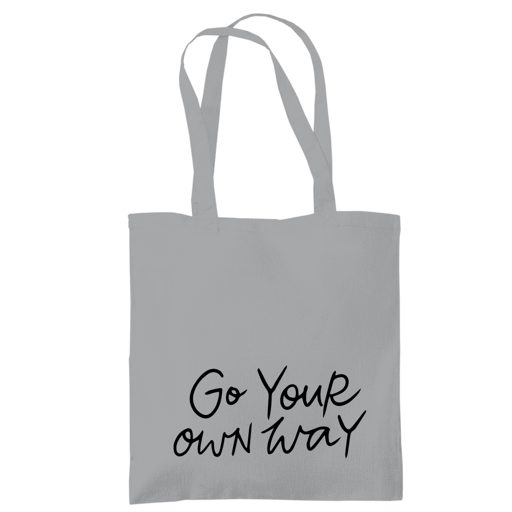 Tragetasche "Go your own way" - Grafikmagie
