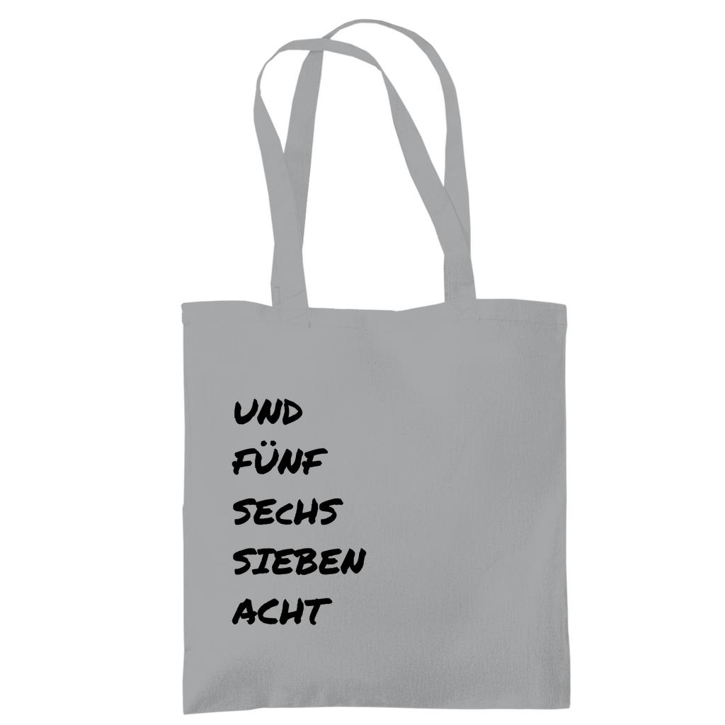 Tragetasche "unf fünf sechs sieben"