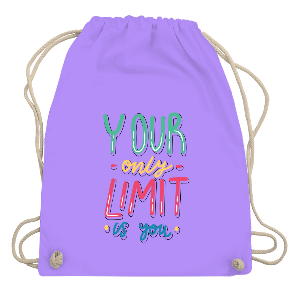Turnbeutel "your only limit is you"