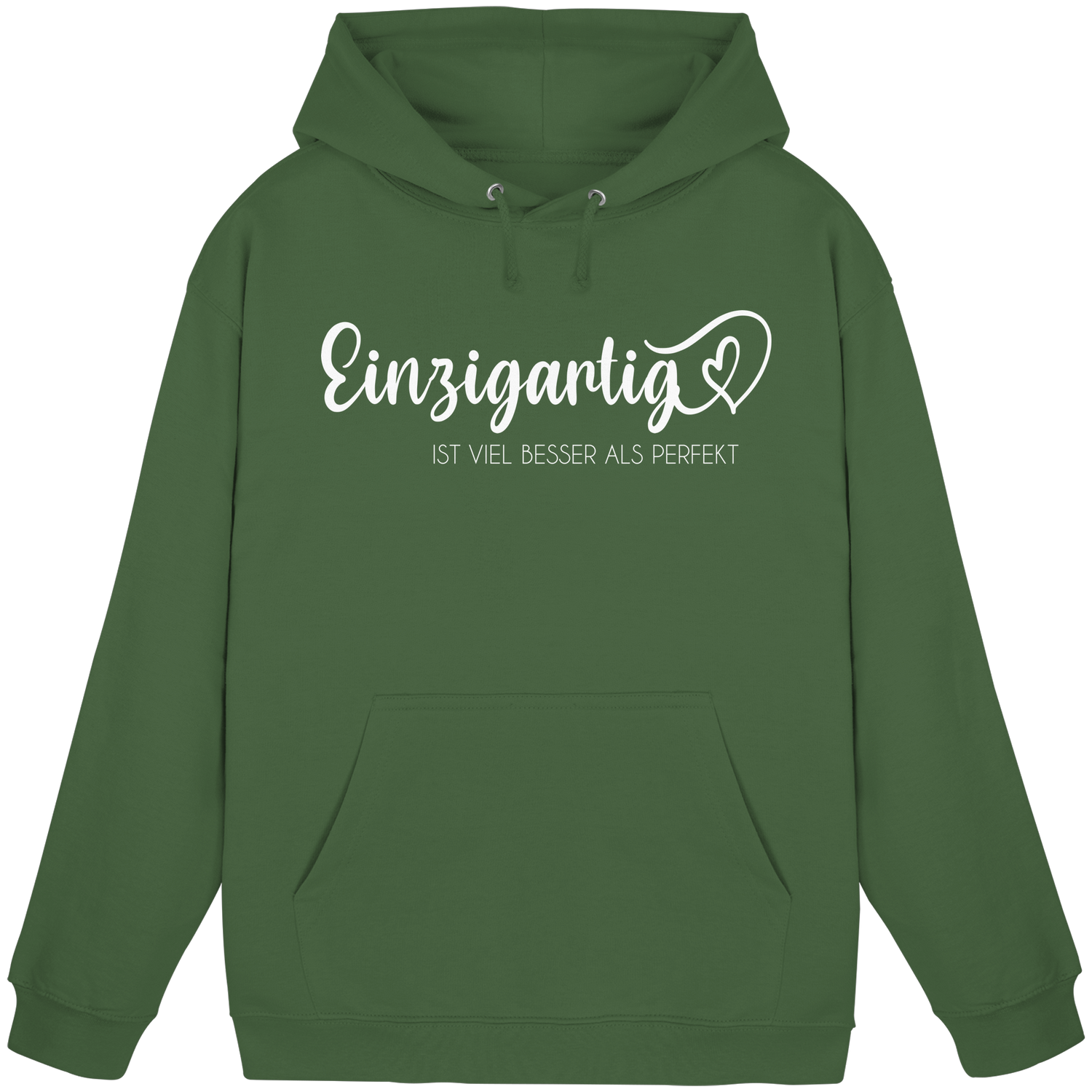 Einzigartig ist viel besser als perfekt - Basic Hoodie