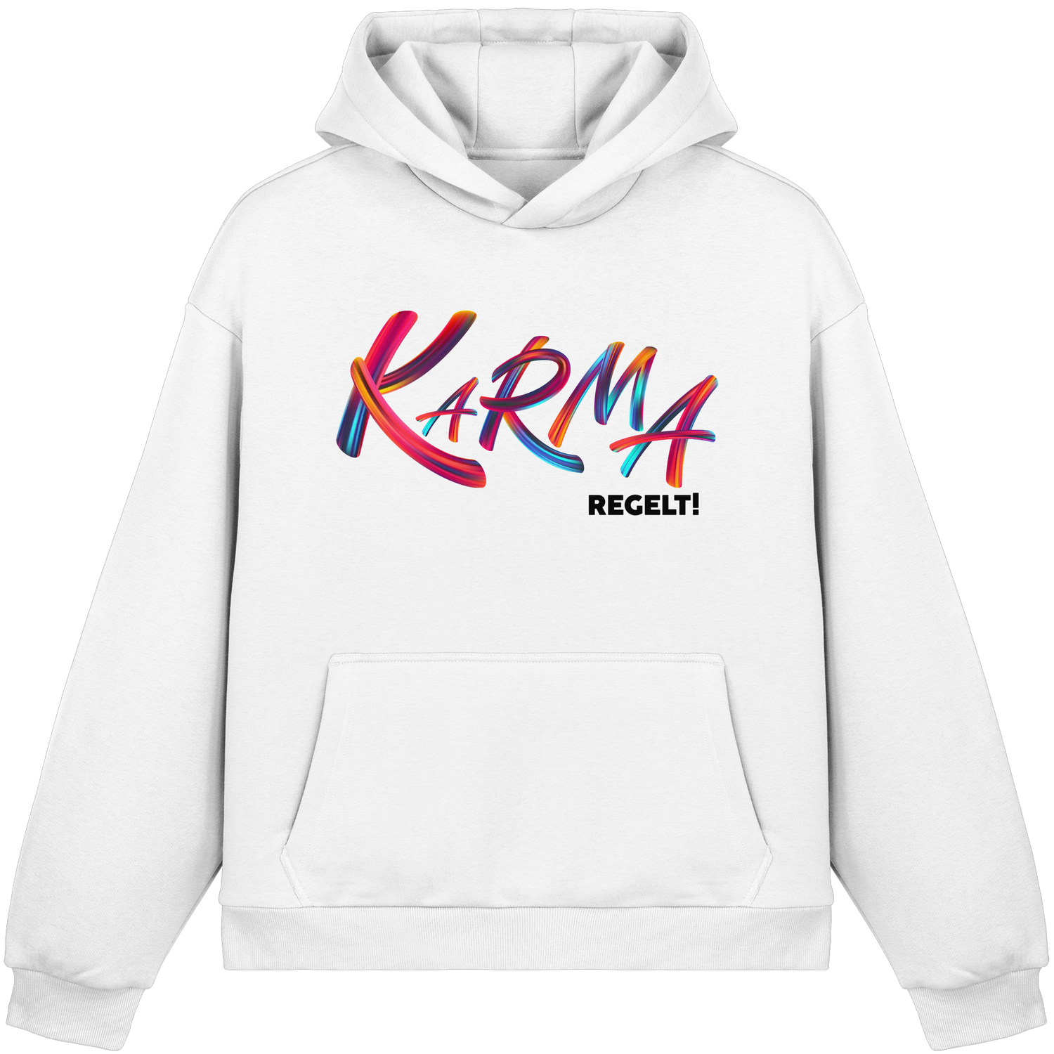 Karma regelt - Boxcut Hoodie