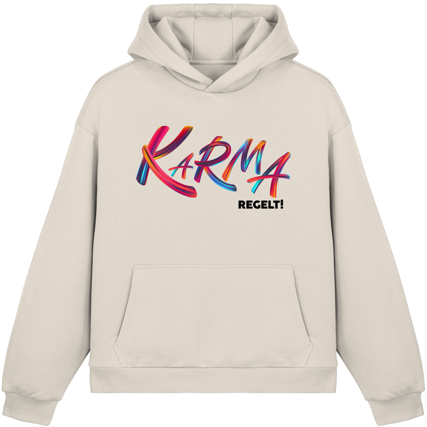 Karma regelt - Boxcut Hoodie