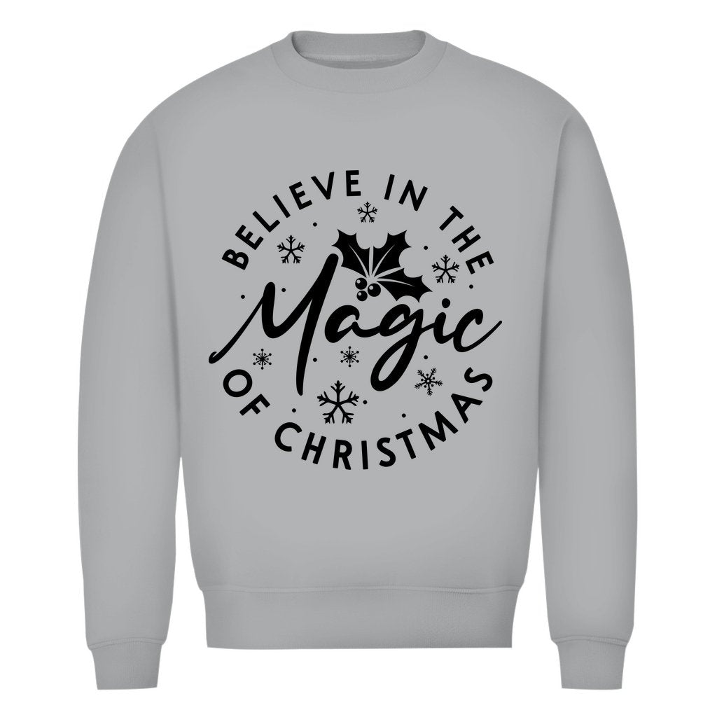 Herren Bio Sweatshirt "Belive in the Magic..." - Grafikmagie