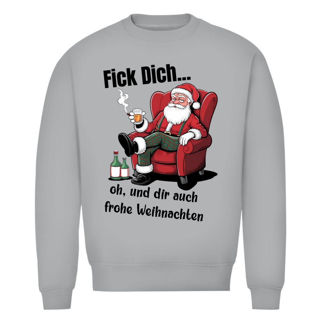 Herren Bio Sweatshirt "Fick dich..." - Grafikmagie