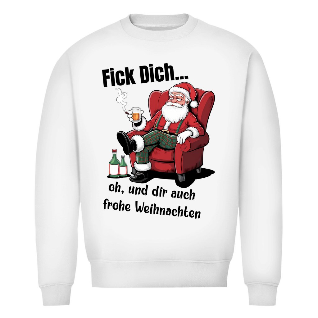 Herren Bio Sweatshirt "Fick dich..." - Grafikmagie