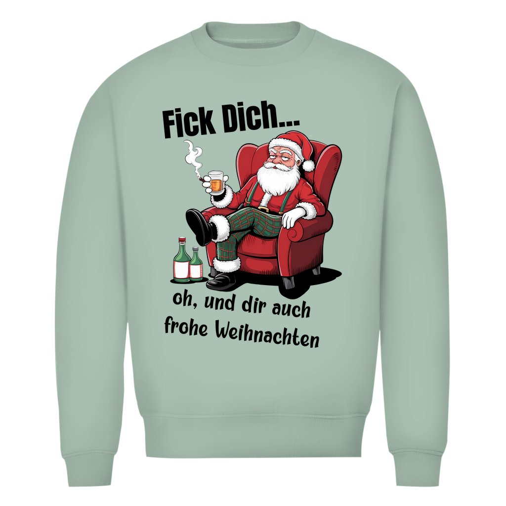 Herren Bio Sweatshirt "Fick dich..." - Grafikmagie