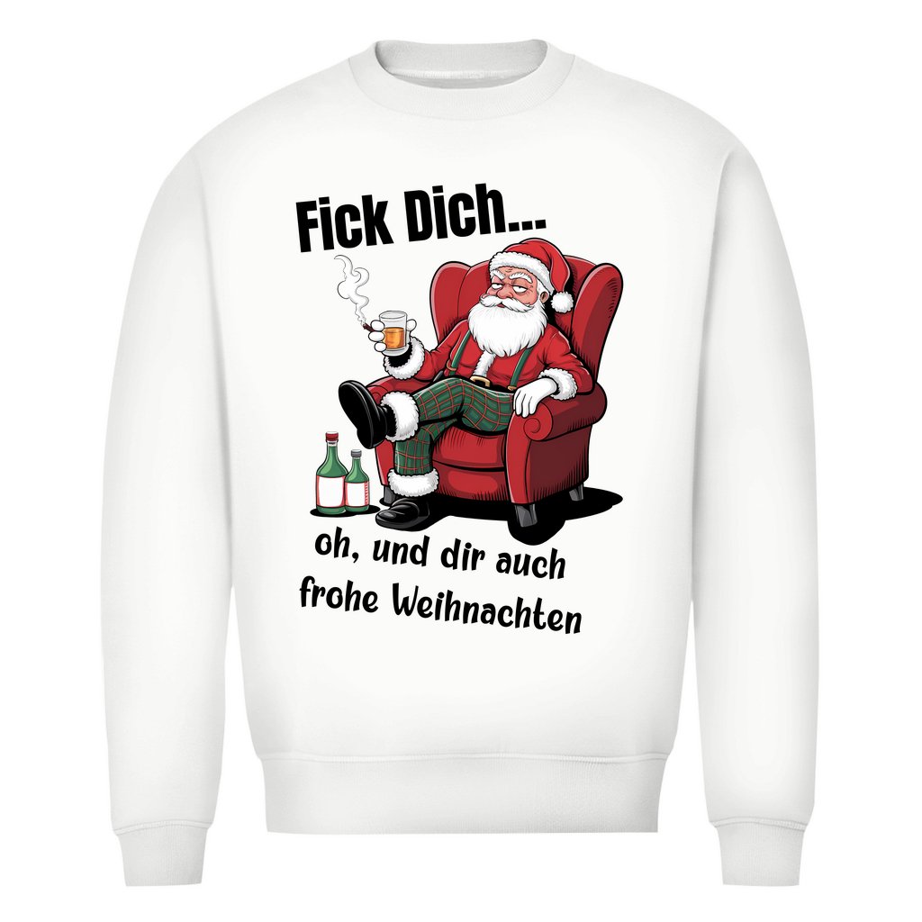 Herren Bio Sweatshirt "Fick dich..." - Grafikmagie