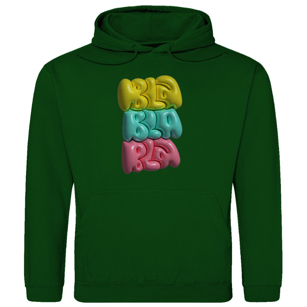 Herren Hoodie "BlaBlaBla" - Grafikmagie
