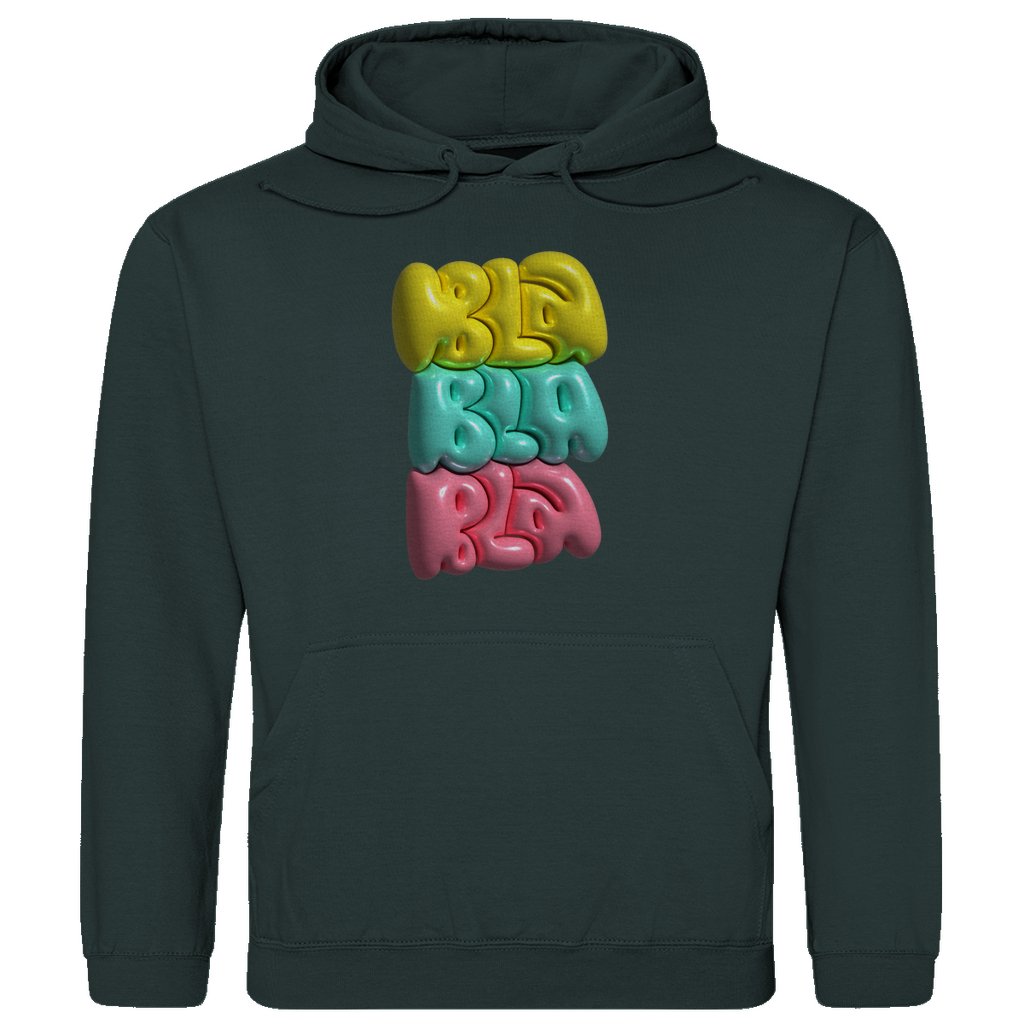 Herren Hoodie "BlaBlaBla" - Grafikmagie