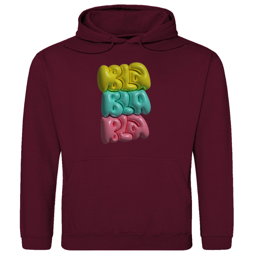 Herren Hoodie "BlaBlaBla" - Grafikmagie