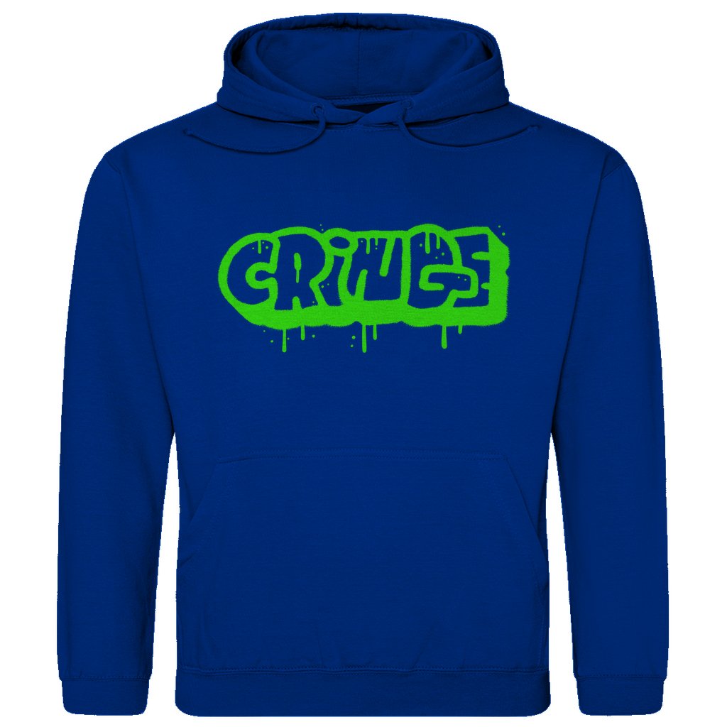 Herren Hoodie "cringe grün" - Grafikmagie