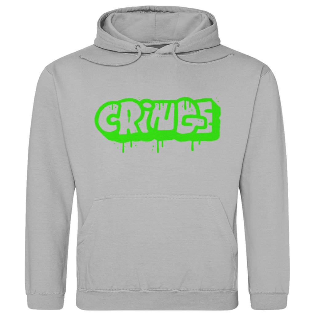 Herren Hoodie "cringe grün" - Grafikmagie