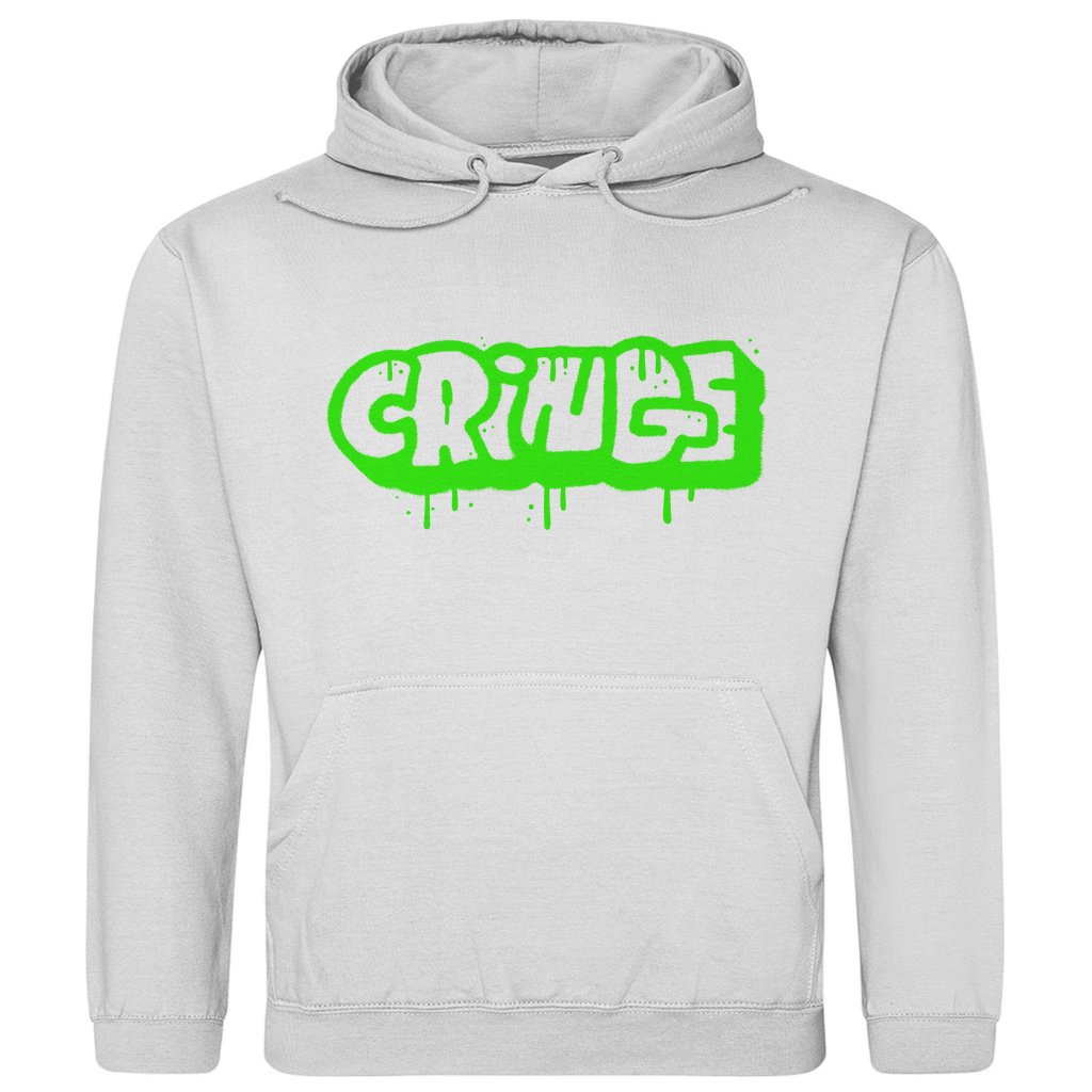 Herren Hoodie "cringe grün" - Grafikmagie