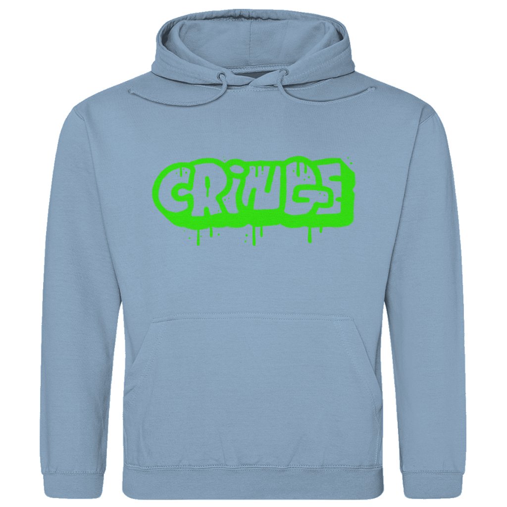 Herren Hoodie "cringe grün" - Grafikmagie