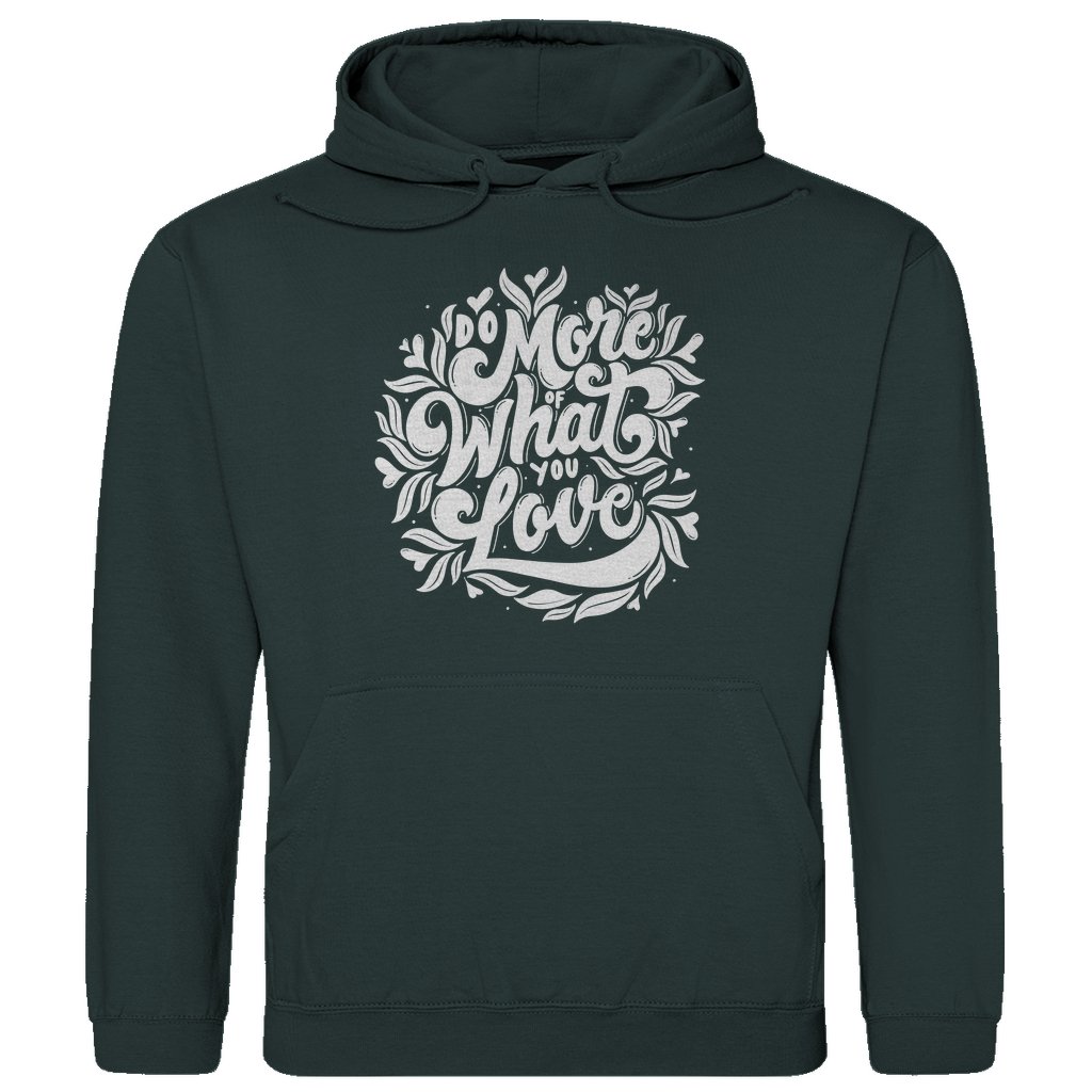 Herren Hoodie "Do more of What you Love" - Grafikmagie