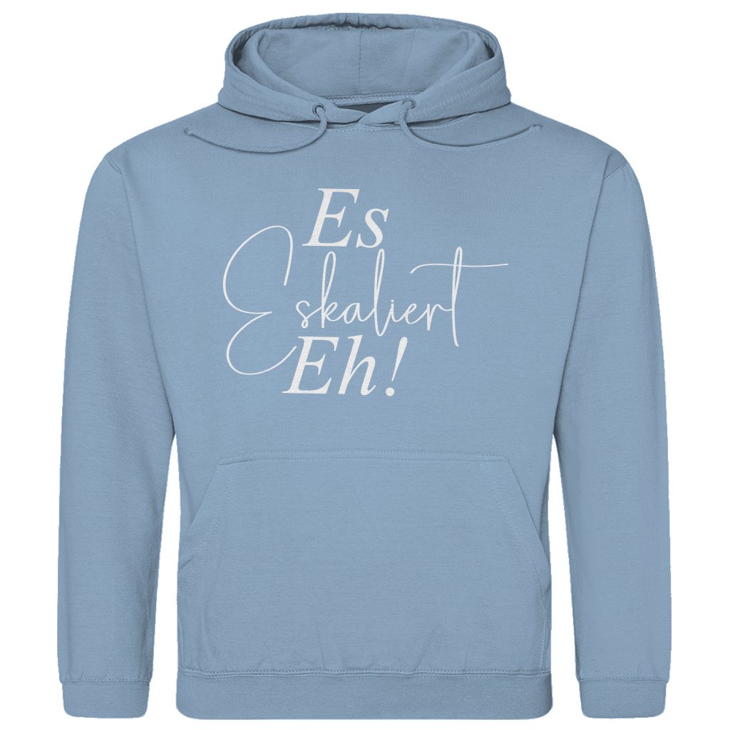 Herren Hoodie "Es Eskaliert Eh" - Grafikmagie