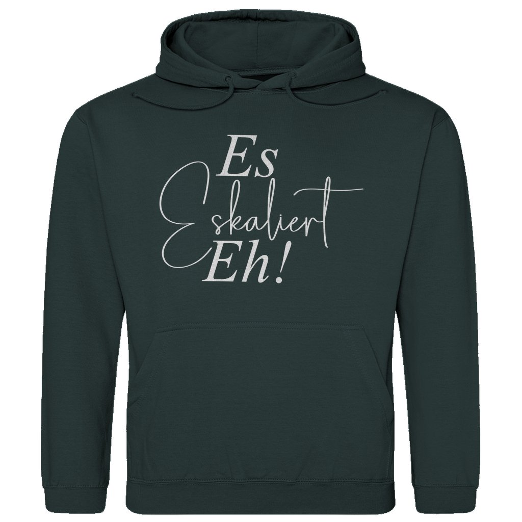 Herren Hoodie "Es Eskaliert Eh" - Grafikmagie