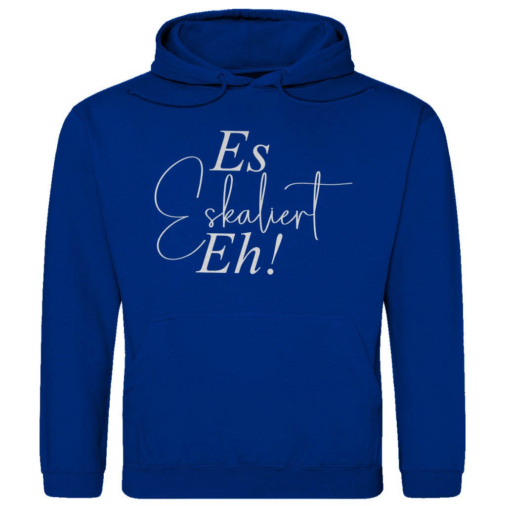Herren Hoodie "Es Eskaliert Eh" - Grafikmagie