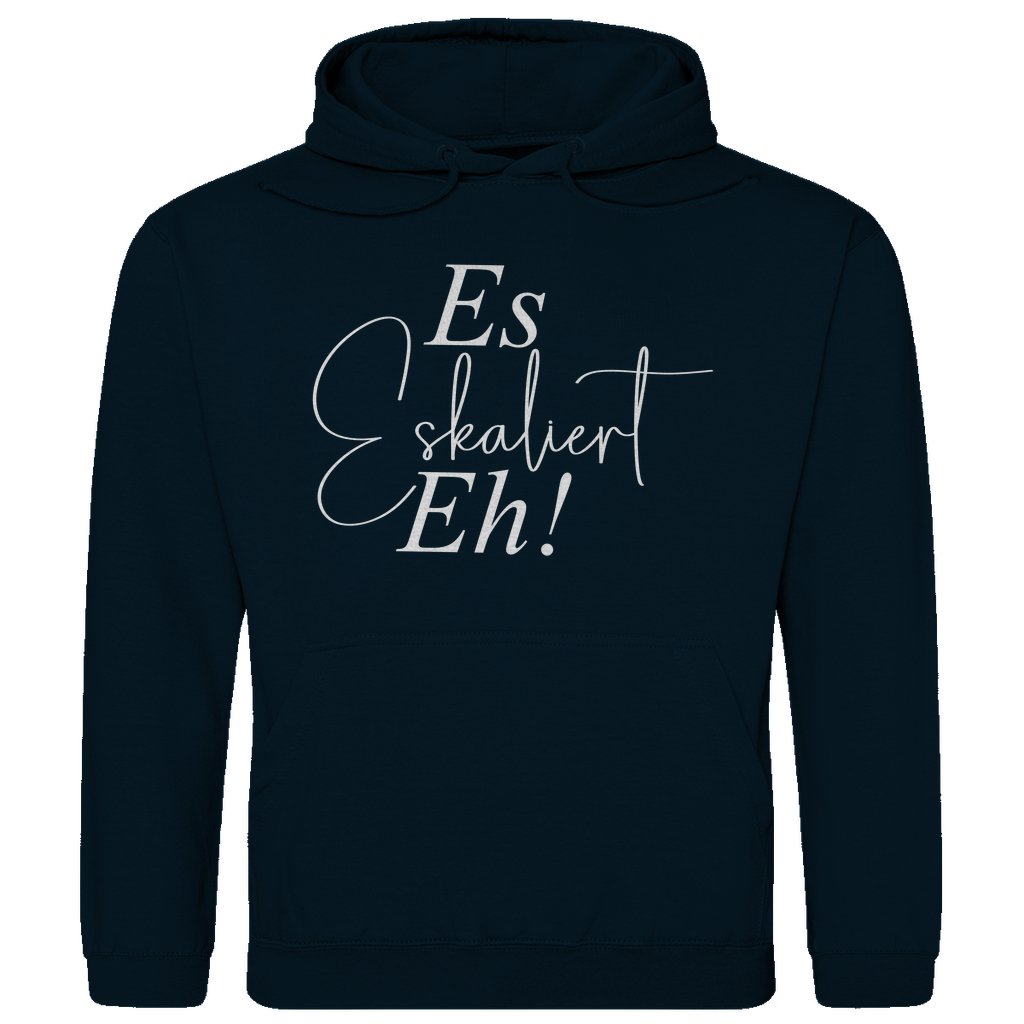 Herren Hoodie "Es Eskaliert Eh" - Grafikmagie