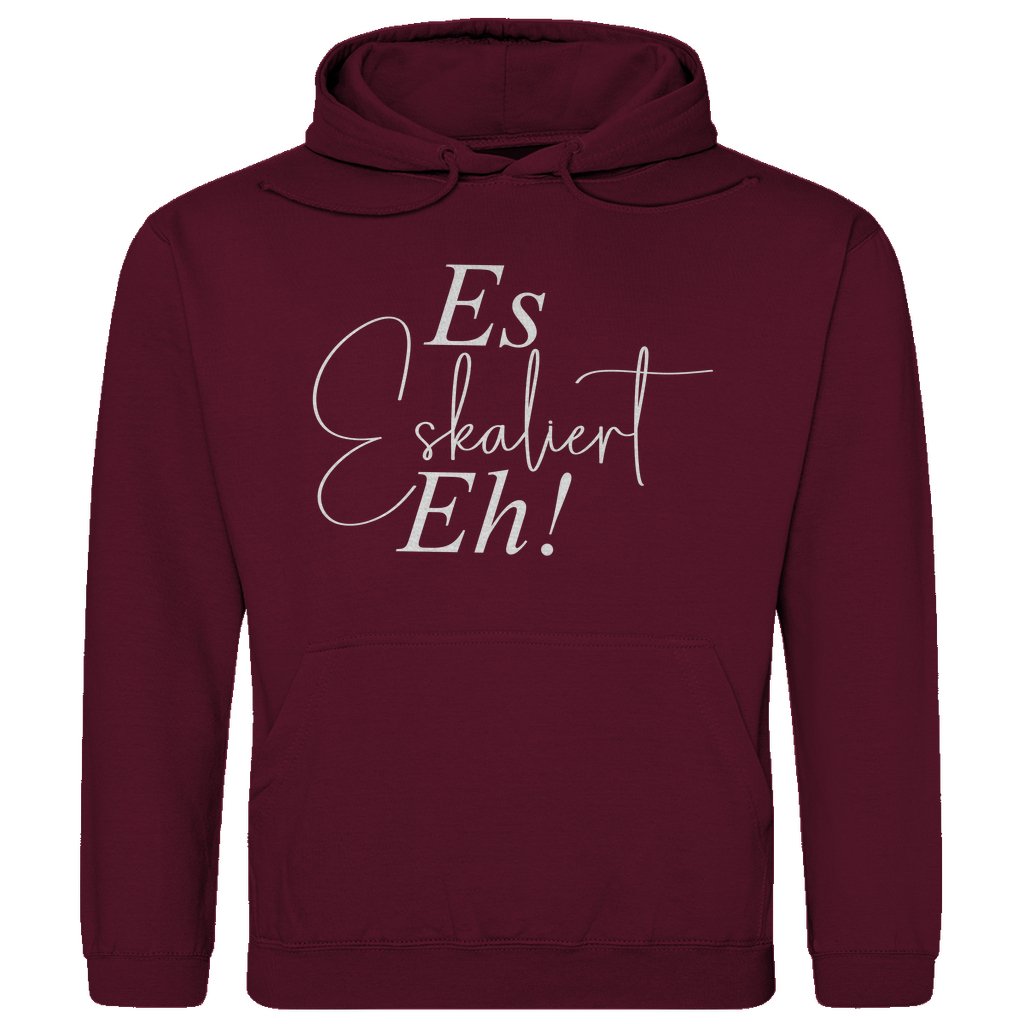 Herren Hoodie "Es Eskaliert Eh" - Grafikmagie