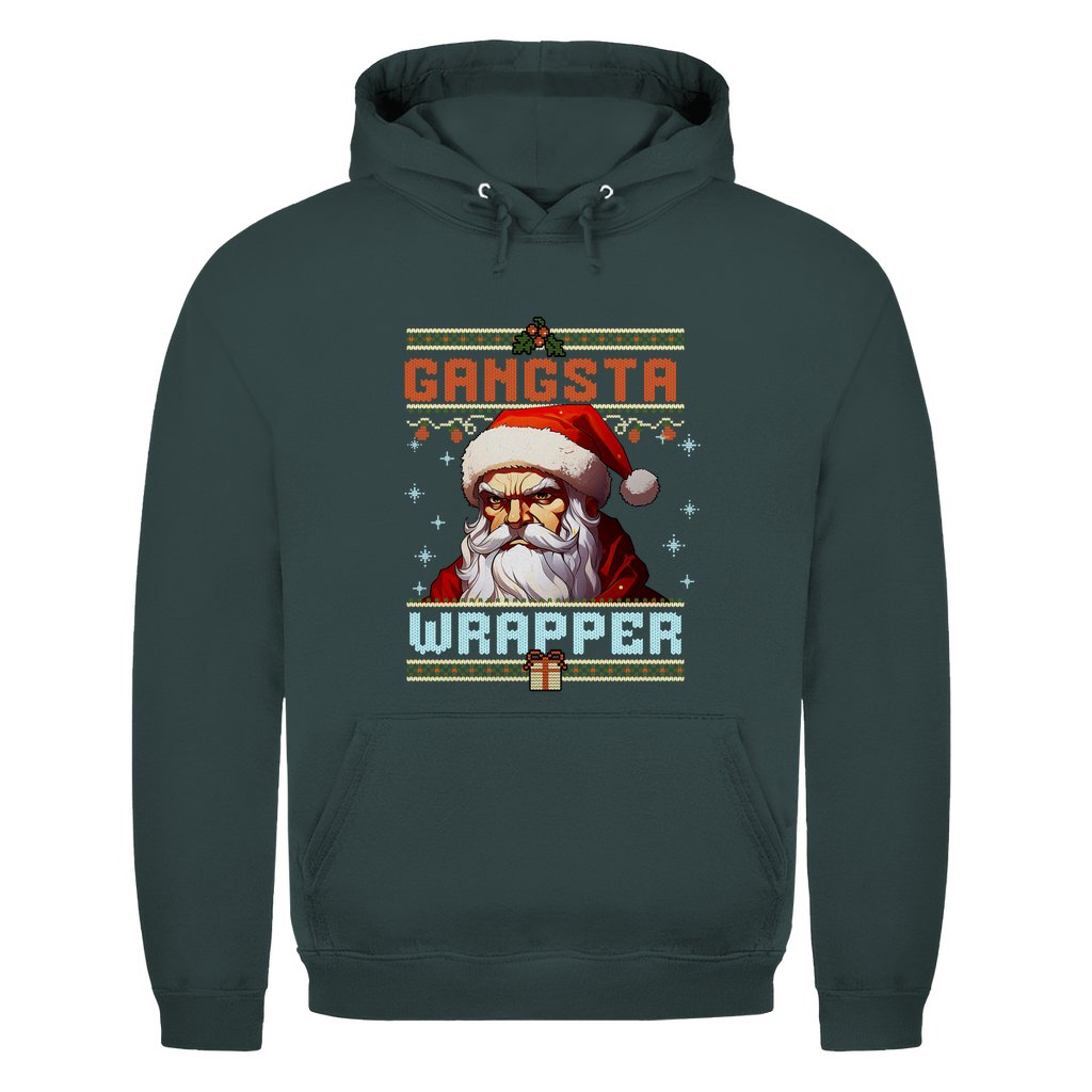 Herren Hoodie "Gangsta wrapper" - Grafikmagie