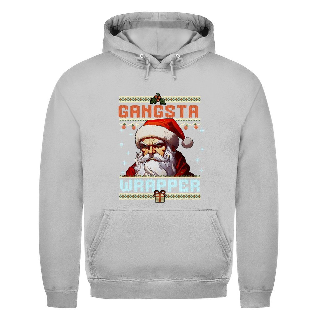 Herren Hoodie "Gangsta wrapper" - Grafikmagie