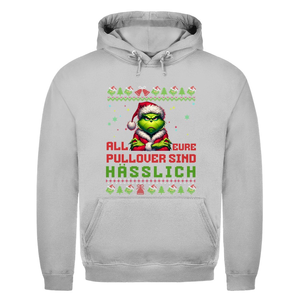 Herren Hoodie "Grinch Weihnachtspullover" - Grafikmagie
