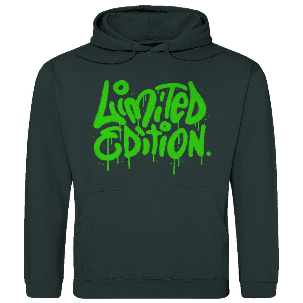 Herren Hoodie "Limited Edition green" - Grafikmagie