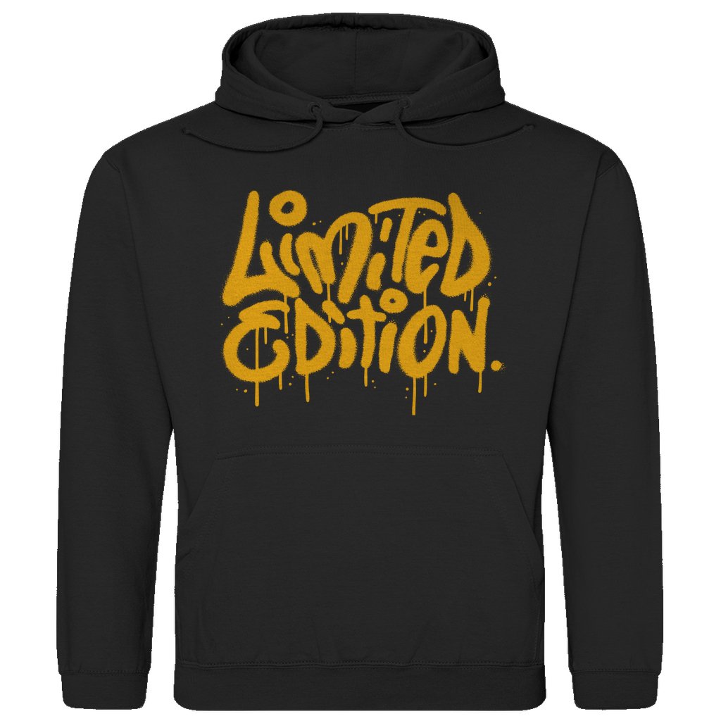 Herren Hoodie "Limited Edition yellow" - Grafikmagie