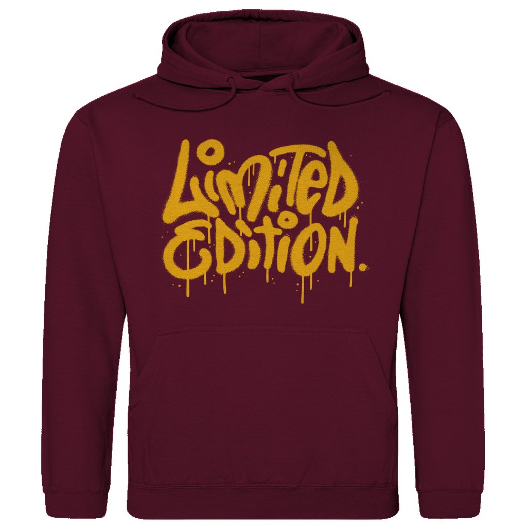 Herren Hoodie "Limited Edition yellow" - Grafikmagie