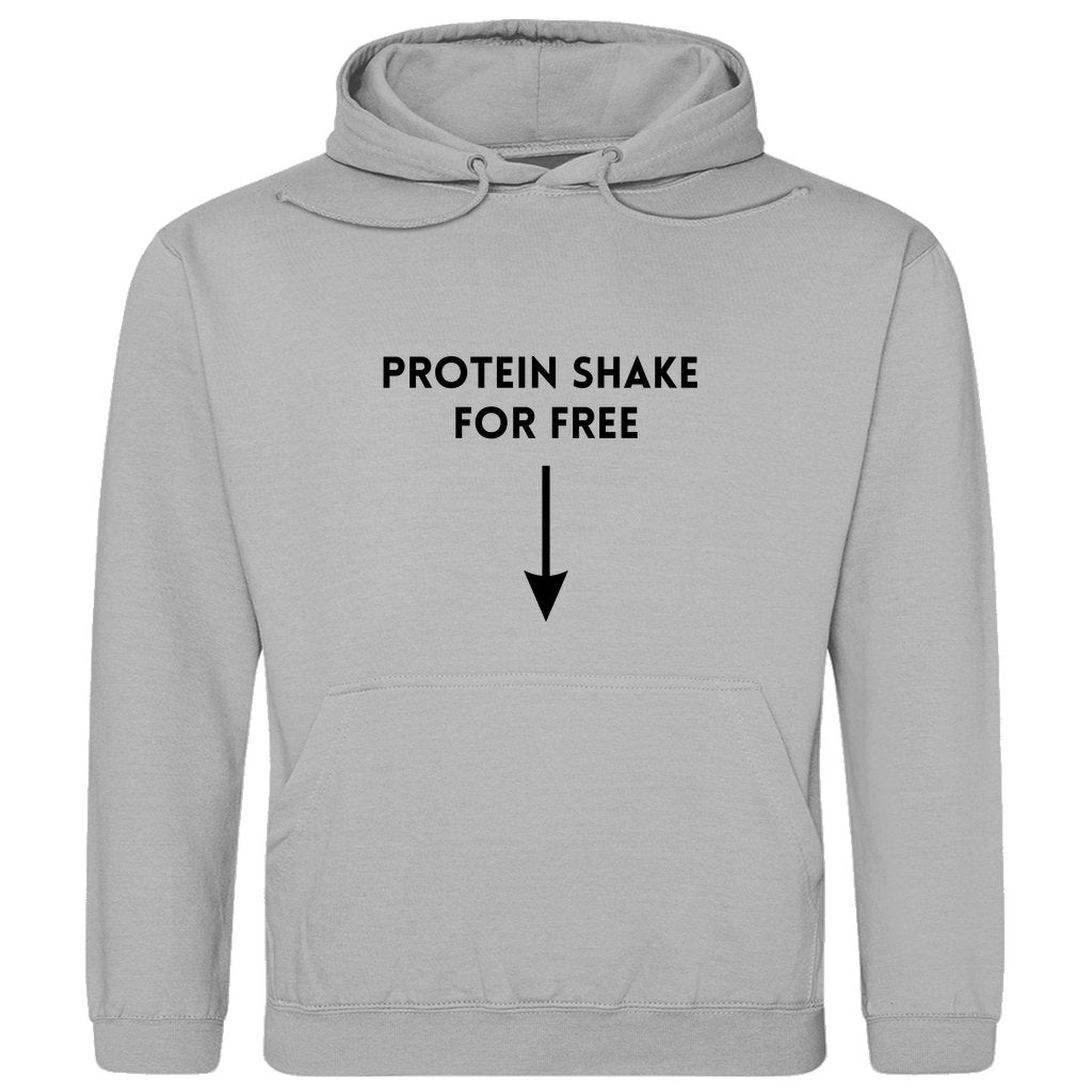 Herren Hoodie "Protein Shake for Free" - Grafikmagie