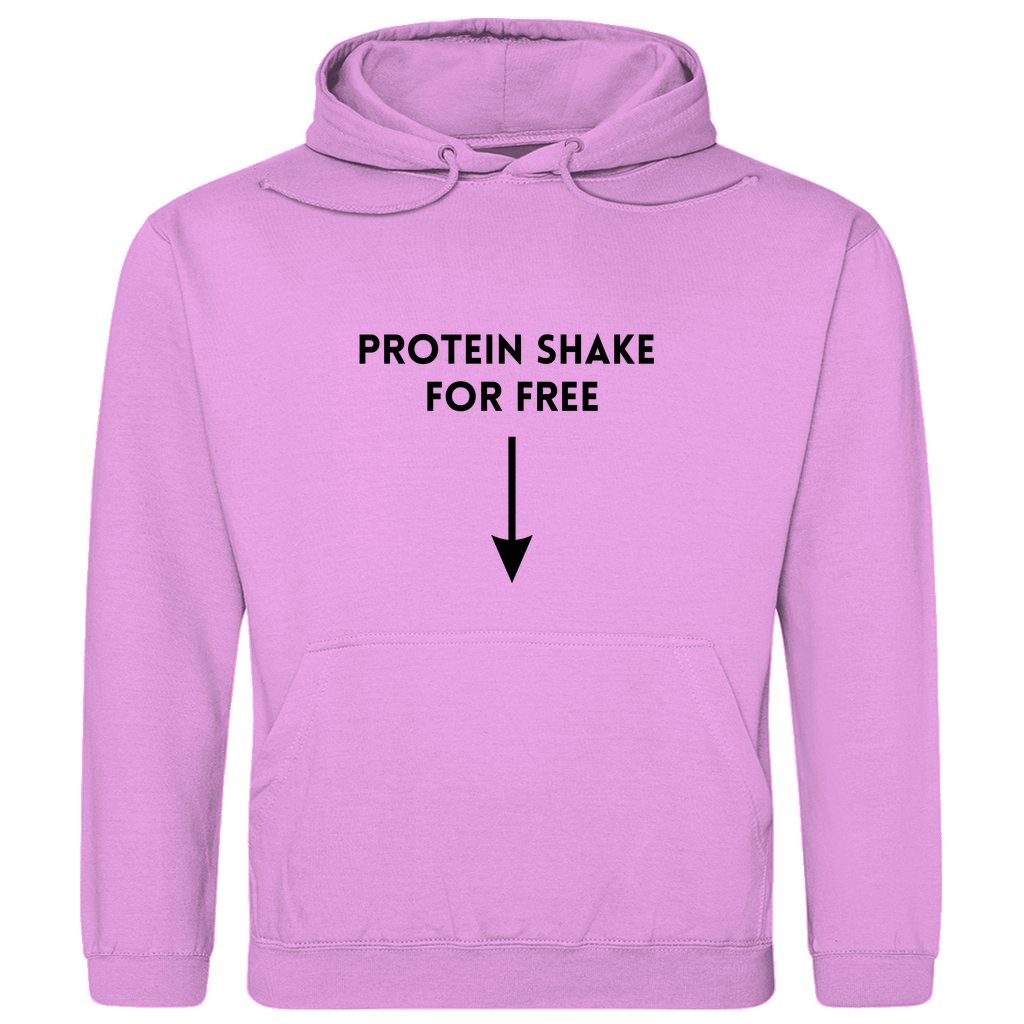 Herren Hoodie "Protein Shake for Free" - Grafikmagie