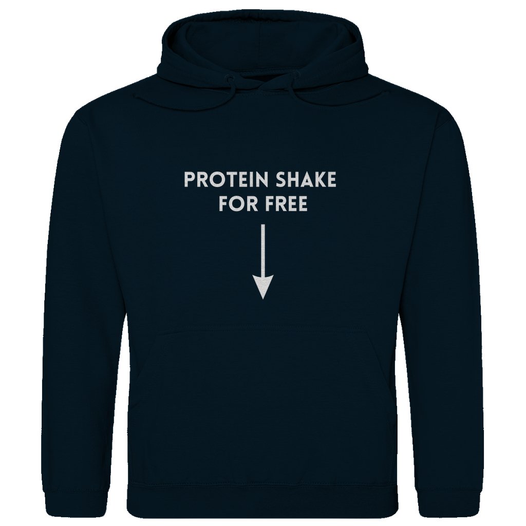Herren Hoodie "Protein Shake for Free" - Grafikmagie