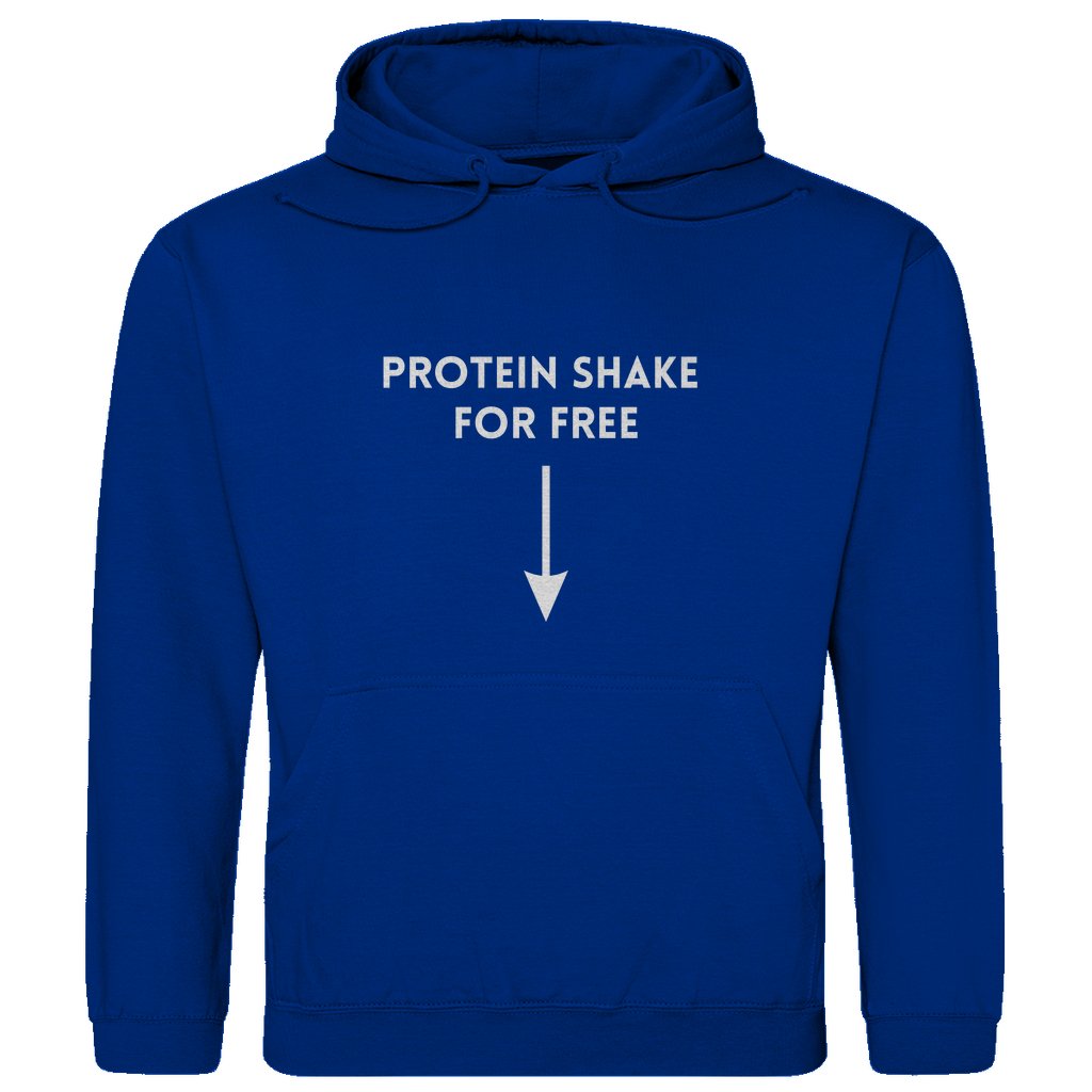 Herren Hoodie "Protein Shake for Free" - Grafikmagie