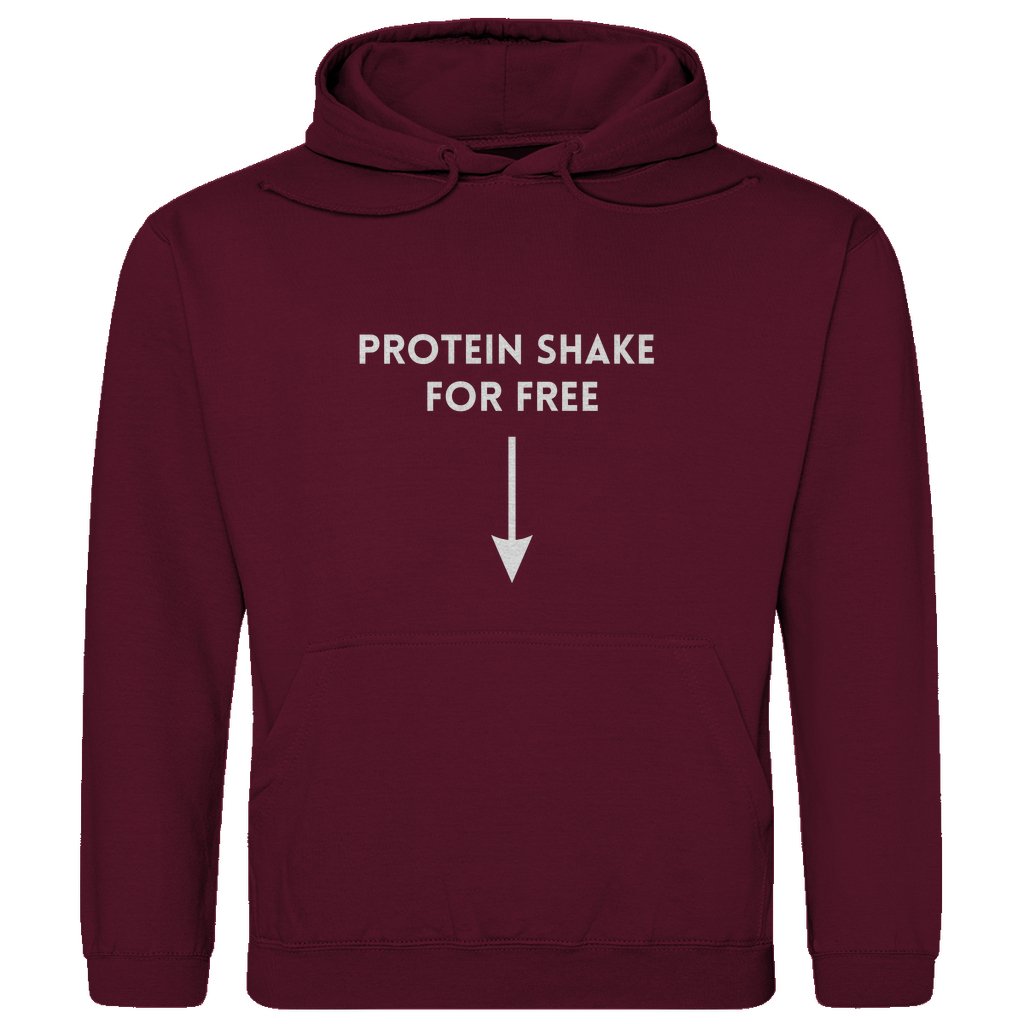 Herren Hoodie "Protein Shake for Free" - Grafikmagie