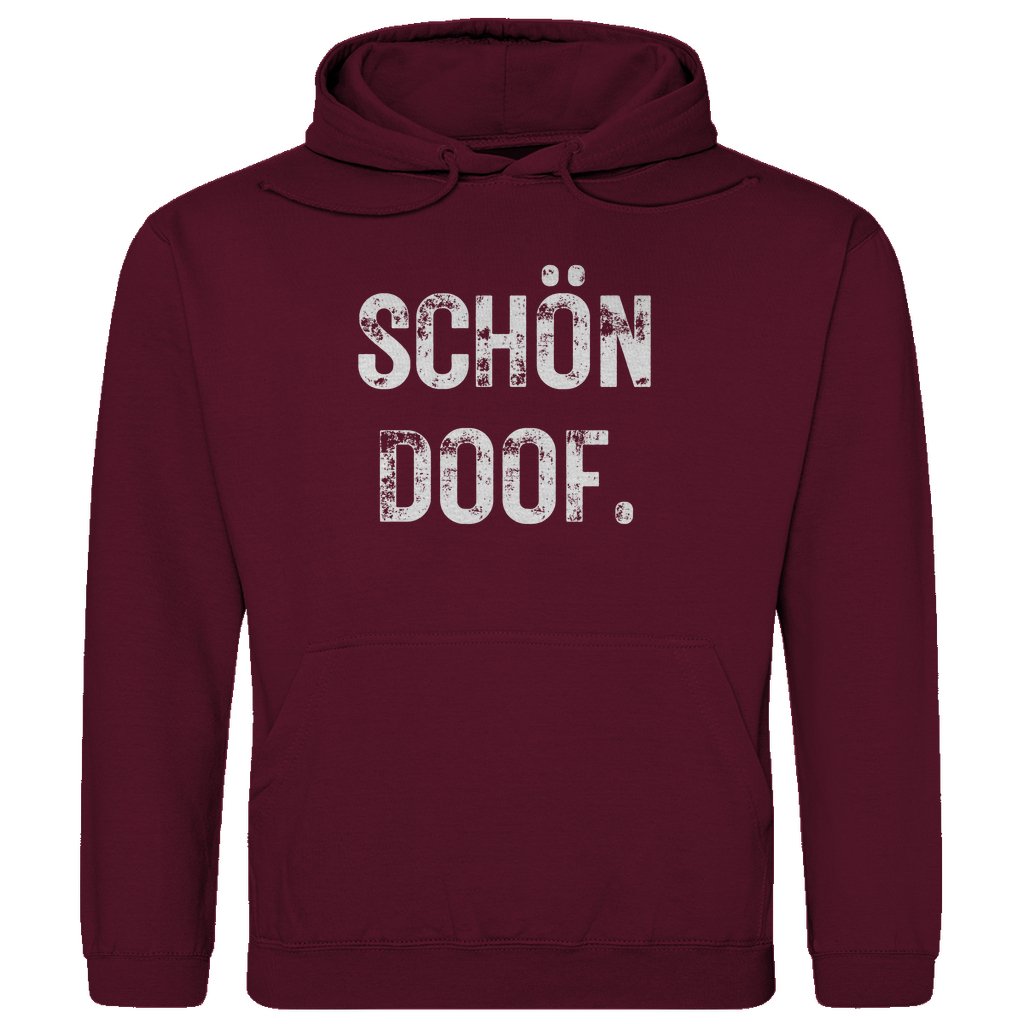 Herren Hoodie "Schön Doof" - Grafikmagie