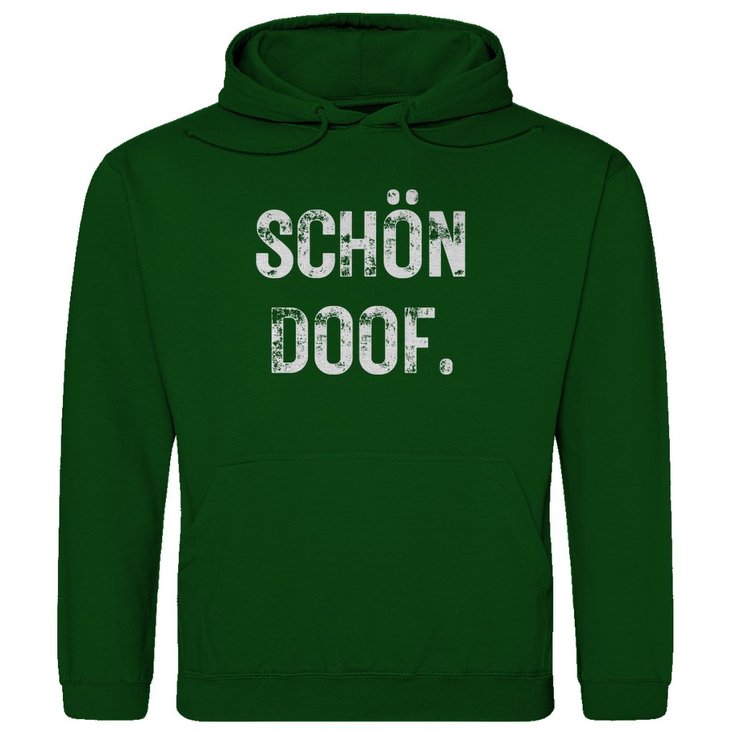 Herren Hoodie "Schön Doof" - Grafikmagie