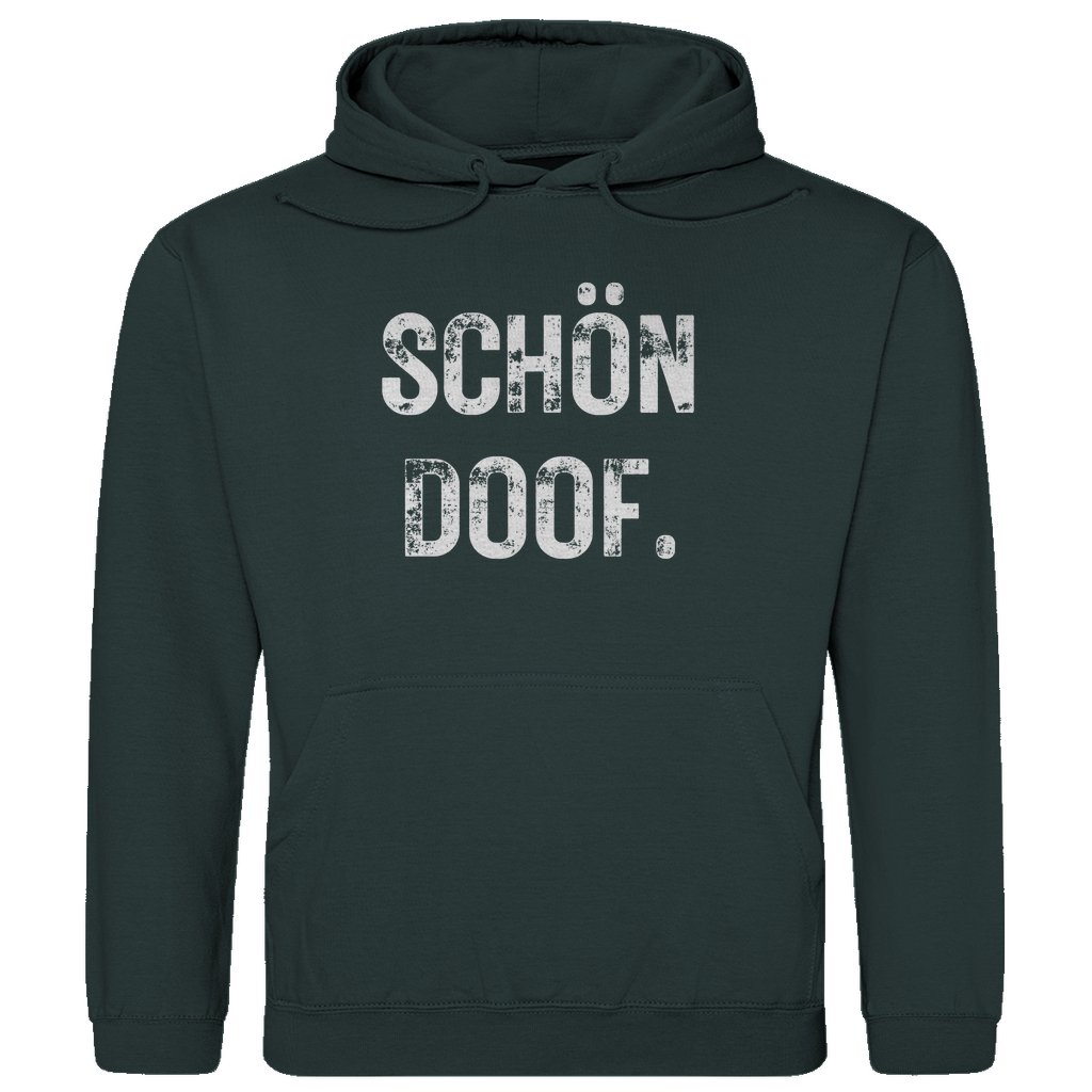 Herren Hoodie "Schön Doof" - Grafikmagie