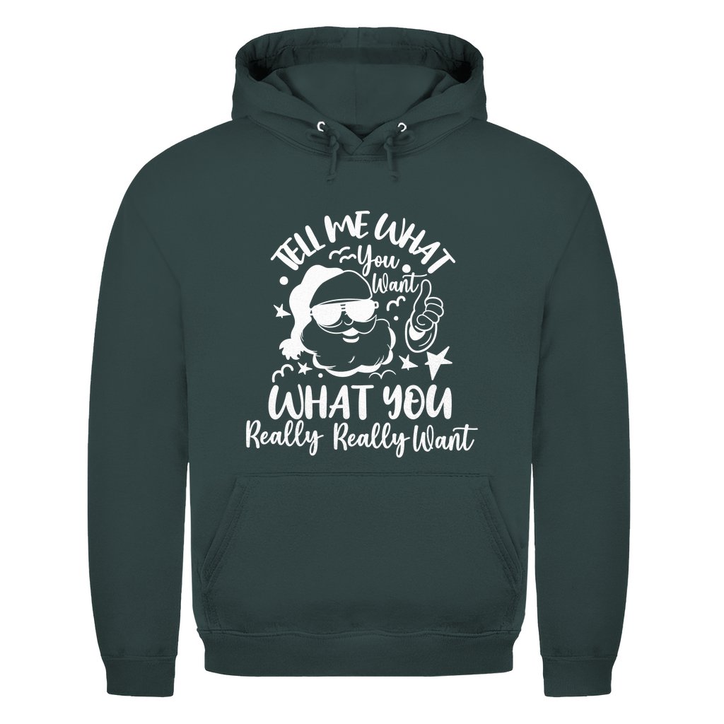 Herren Hoodie " Tell me what you want..." - Grafikmagie