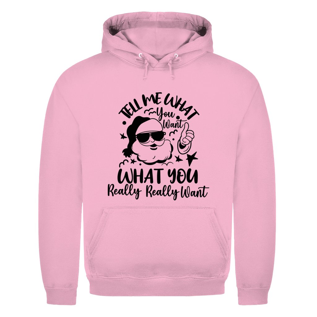 Herren Hoodie " Tell me what you want..." - Grafikmagie