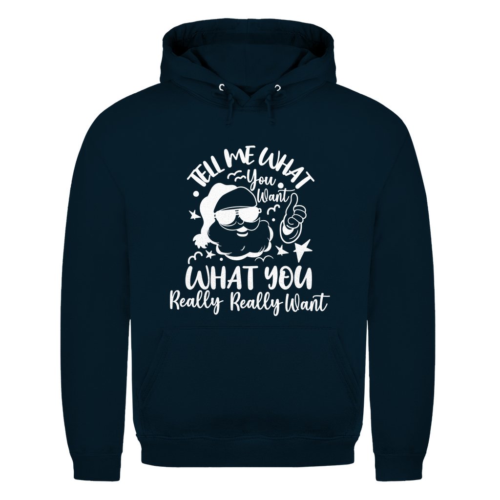 Herren Hoodie " Tell me what you want..." - Grafikmagie