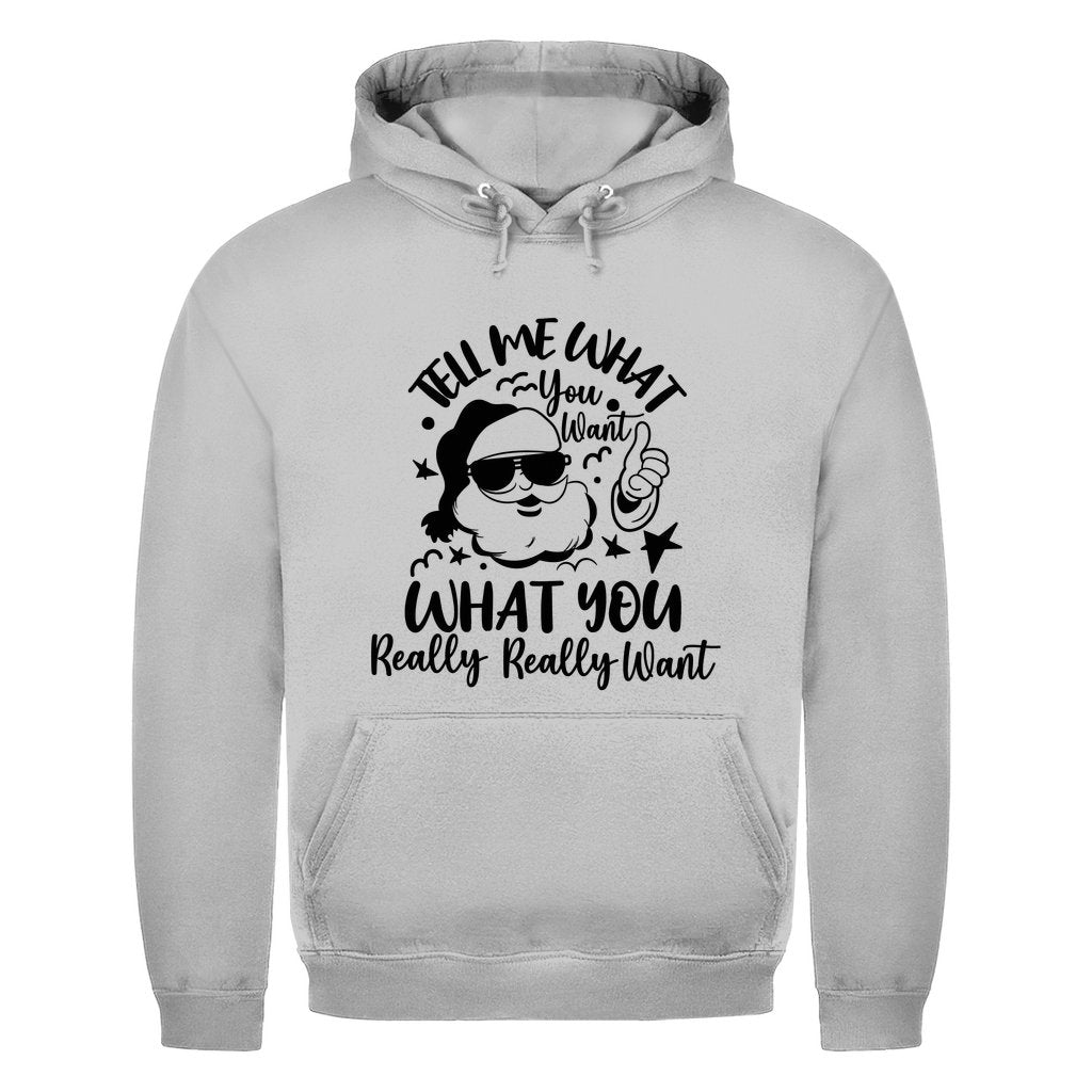 Herren Hoodie " Tell me what you want..." - Grafikmagie