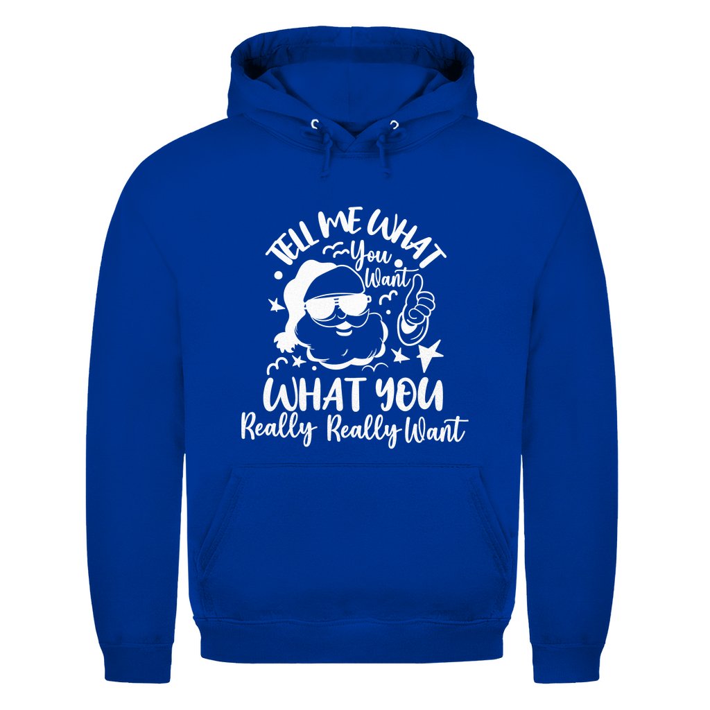 Herren Hoodie " Tell me what you want..." - Grafikmagie