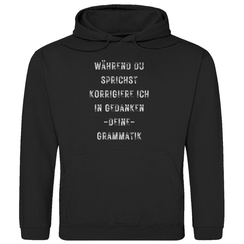 Herren Hoodie "Während du sprichst..." - Grafikmagie