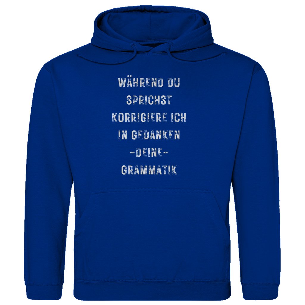 Herren Hoodie "Während du sprichst..." - Grafikmagie