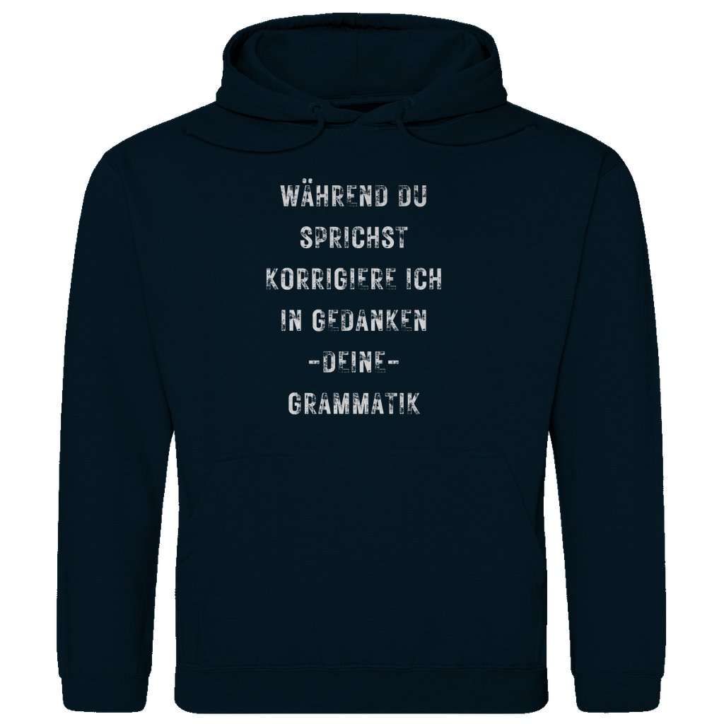 Herren Hoodie "Während du sprichst..." - Grafikmagie