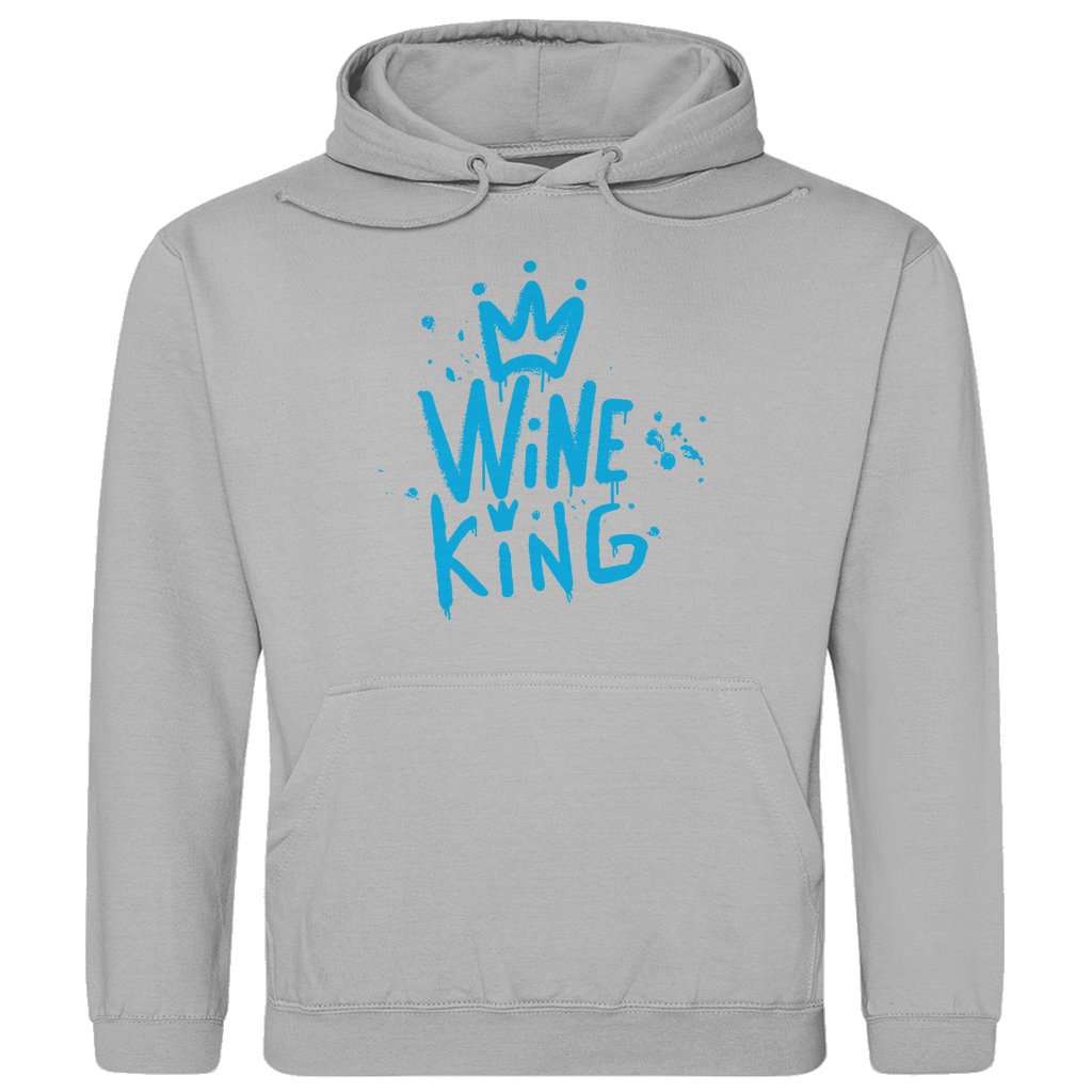 Herren Hoodie "Wine King" - Grafikmagie